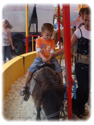 Ballade en poney!!!